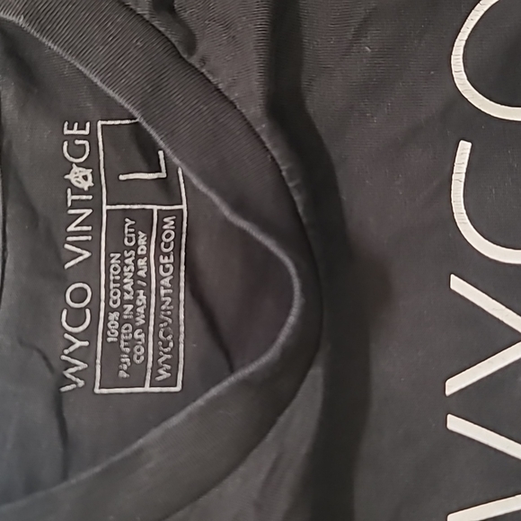WyCo Vintage Anarchy Tee - Sz L - Picture 3 of 3